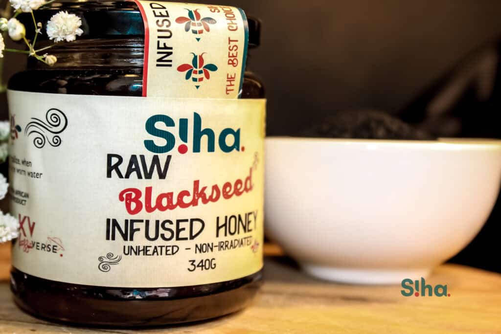 Blackseed infused honey